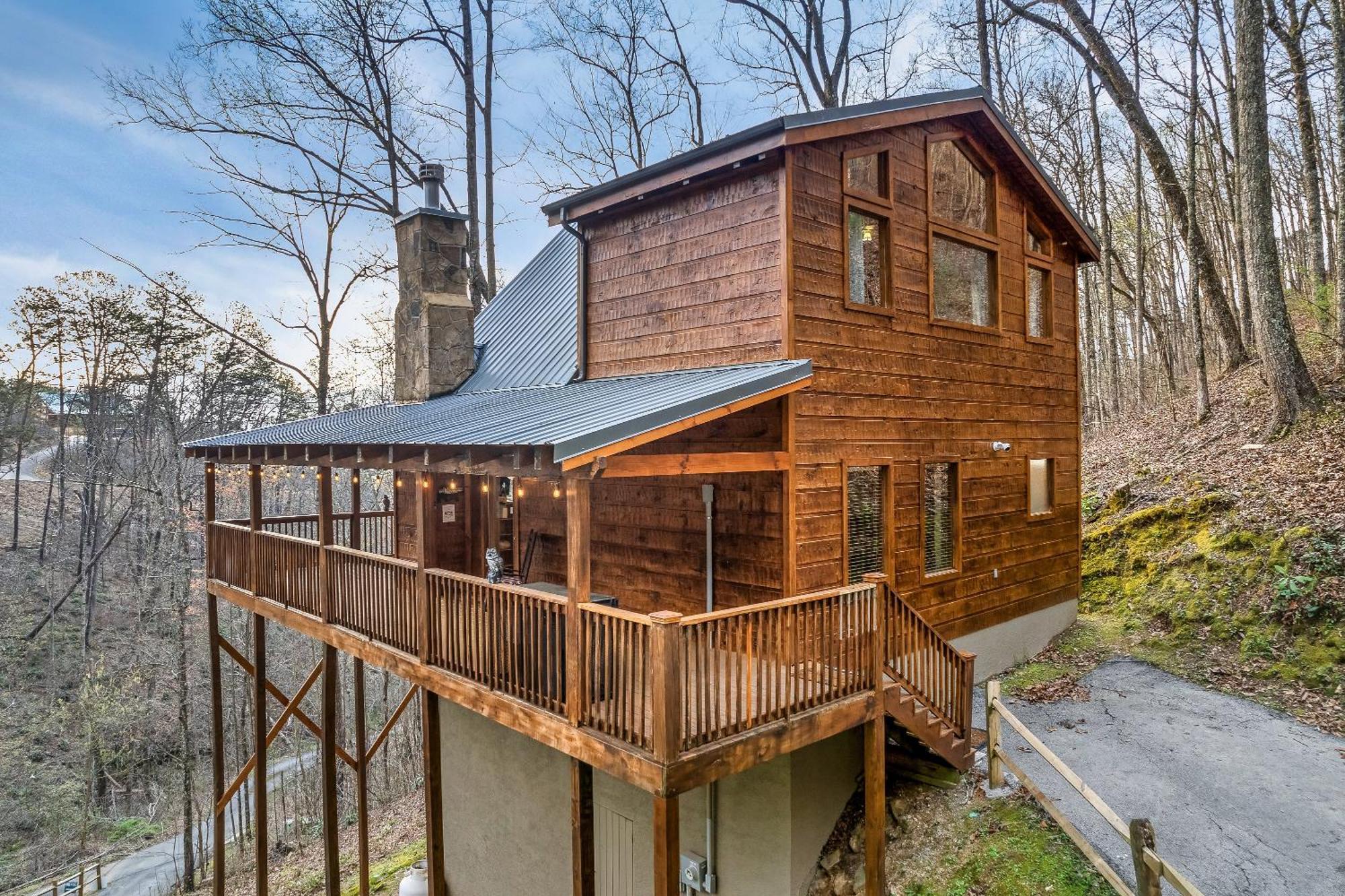 Private! Hot Tub, Views, & Games Villa Sevierville Exterior photo